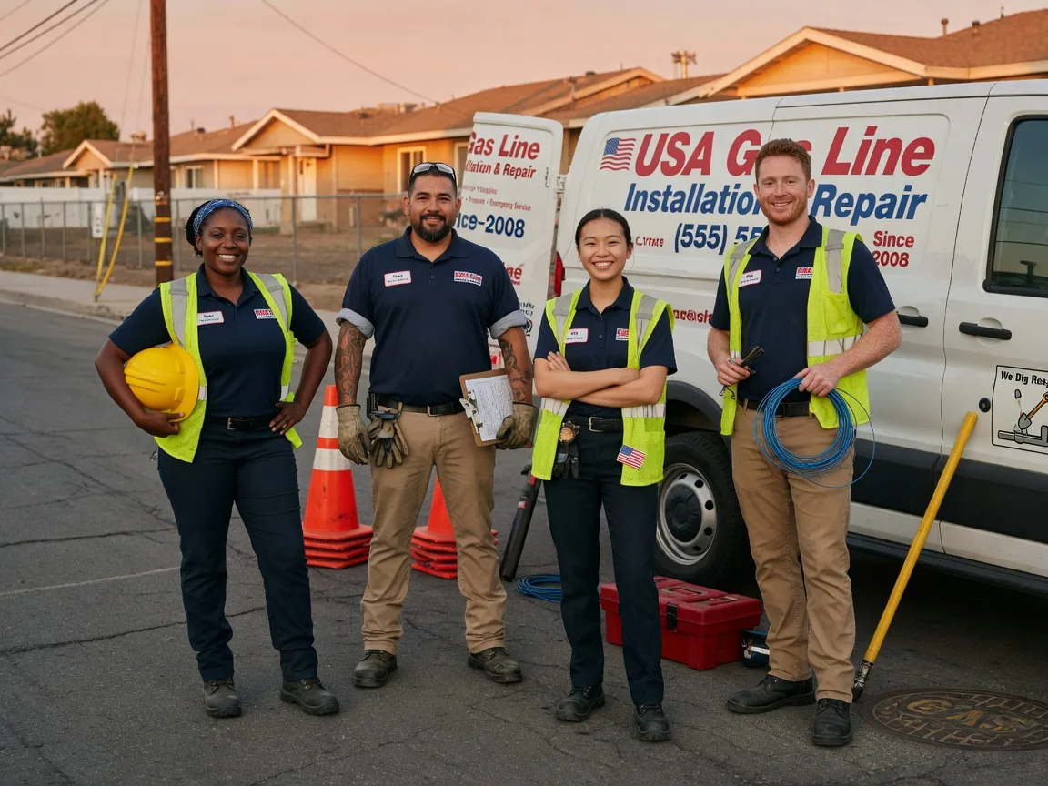 Gas Line Installation company in Hubbard, NE